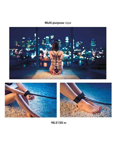 Scandal BDSM Rope - 30m Black