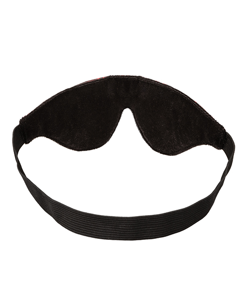 Scandal Black Out Eyemask -  Black/Red