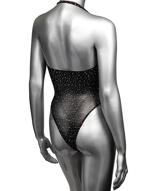 Radiance Deep V Body Suit Black QN