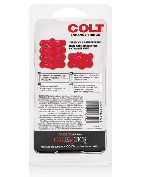 COLT Enhancer Rings - Red
