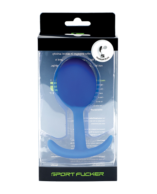 Sport Fucker Thunder Plug Medium - Blue