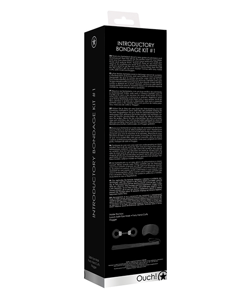 Shots Ouch Introductory Bondage Kit #1 - Black