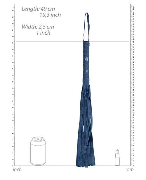 Shots Denim Flogger - Blue