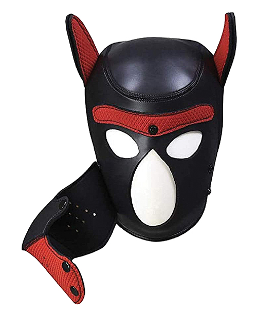 Shots Ouch Puppy Play Puppy Hood - Red