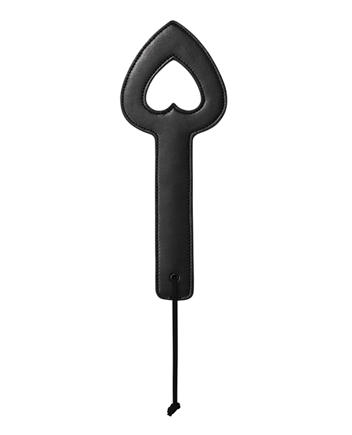 Sex & Mischief Shadow Heart Paddle - Black