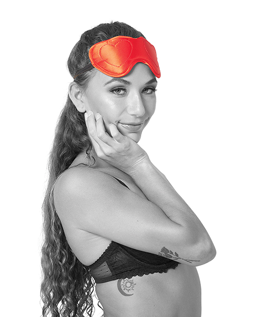 Sex & Mischief Amor Blindfold - Red