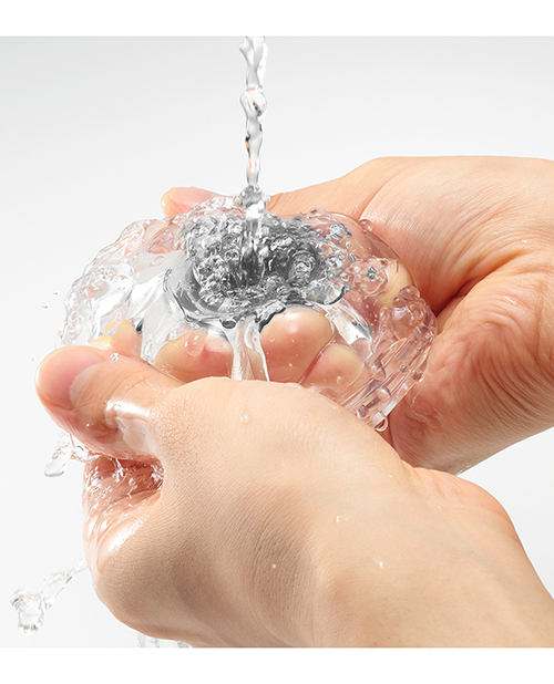 Tenga Aero Dial-Operated Suction Control Masturbator - Silver Ring