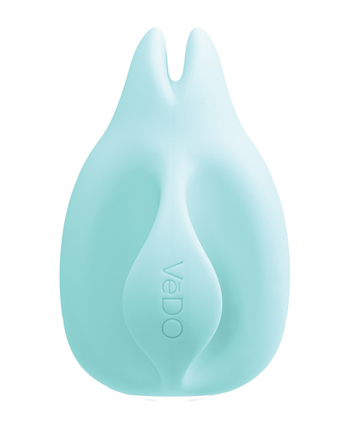 VeDO Huni Rechargeable Finger Vibe - Tease Me Turquoise