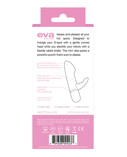 VeDO Eva Mini Vibe - Make Me Blush Pink