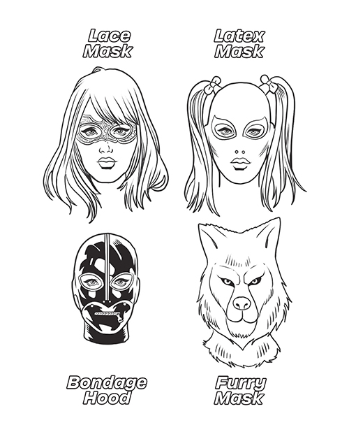 Wood Rocket Fetishes Are Fun Adult Coloring Book