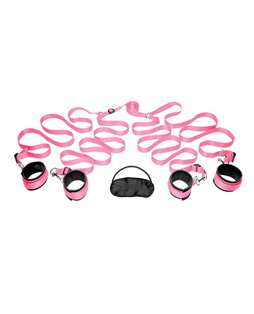 Frisky Bedroom Restraint Kit - Pink