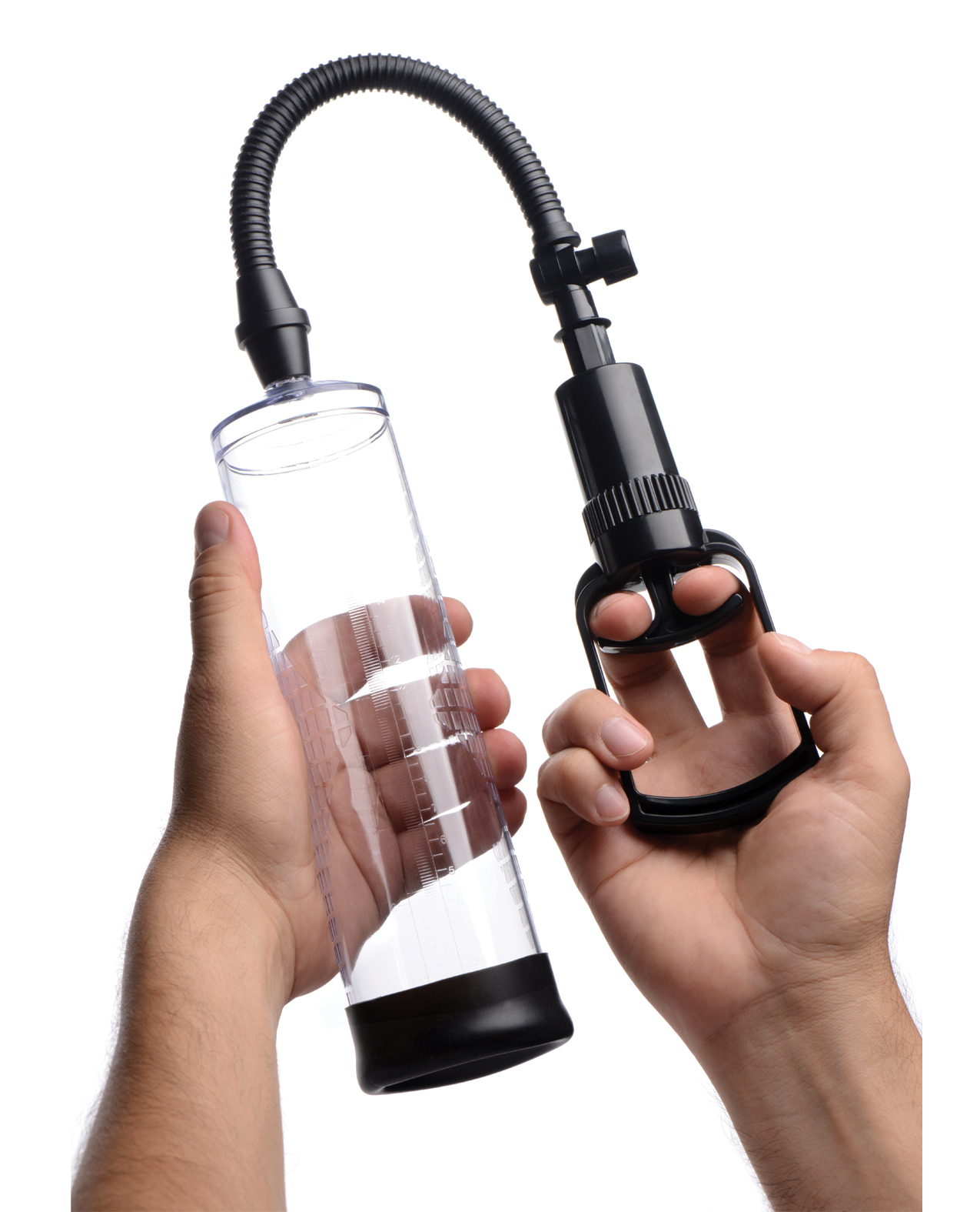 Size Matters Trigger Penis Pump - Clear