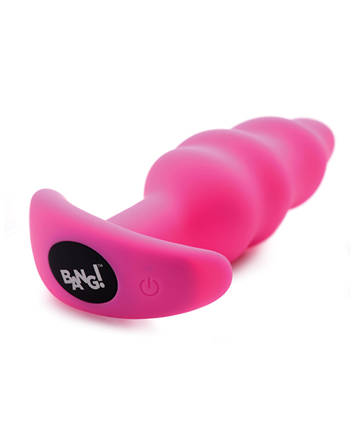 Bang! 21X Vibrating Butt Plug w/Remote Control - Pink