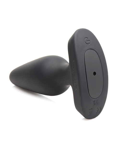 Booty Sparks Laser Heart Anal Plug w/Remote - Medium