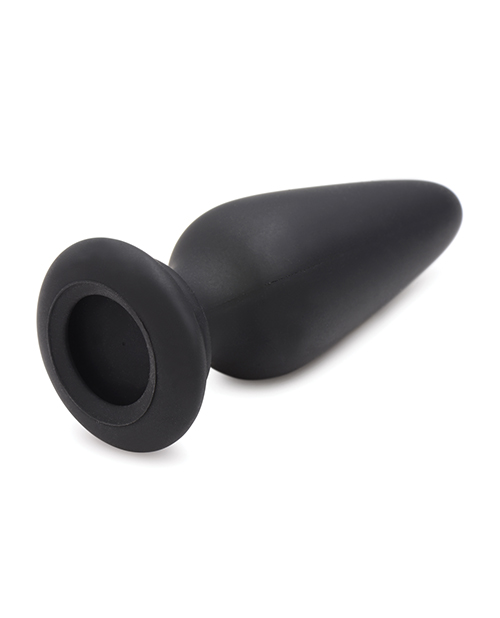 Tailz Snap On Interchangeable Silicone Anal Plug - Black Small