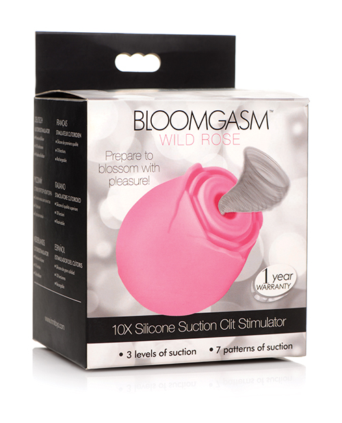 Inmi Bloomgasm Wild Rose 10X Stimulator - Pink
