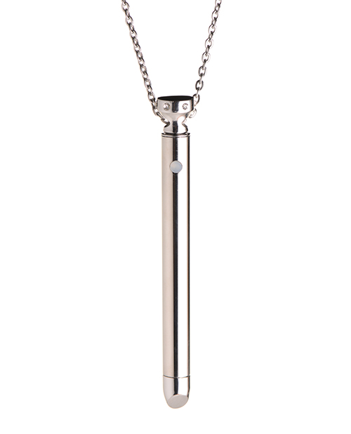 Charmed 7X Vibrating Necklace - Silver