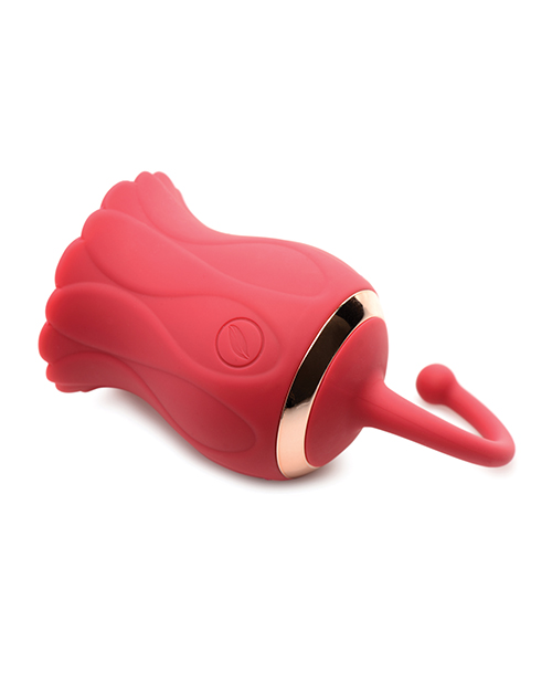 Inmi Bloomgasm Royalty Rose 10X Suction & Clit Stimulator - Red