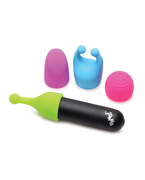 Bang! Rechargeable Bullet w/4 Attachments - Asst. Colors