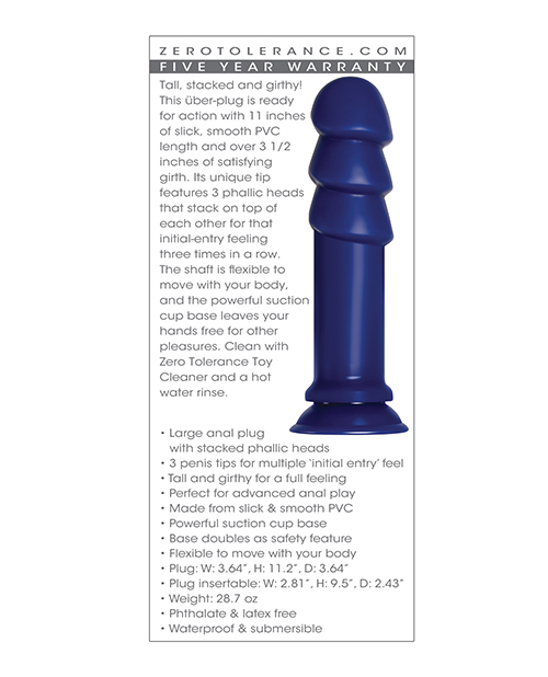 Zero Tolerance The Challenge - Blue